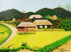 송인식 / 시골집의 풍경